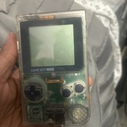 Nintendo Game Boy Pocket - Clear Transparent Shell