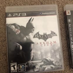 Batman PS3 Games 