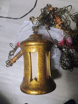 Rare Mid Century Modern Hanging Wall Lamp