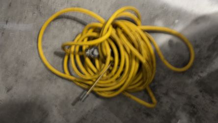 Truck Inflator Kit, 3/8''×50ft Hybrid Air Hose with 1/4''MNPT Endings, Universal Glad Hand&Chuck