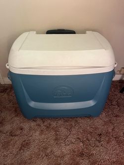 Large Igloo Cooler with Wheels