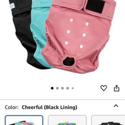 Size L Paw Legend Reusable Dog Diapers 3 Pack 