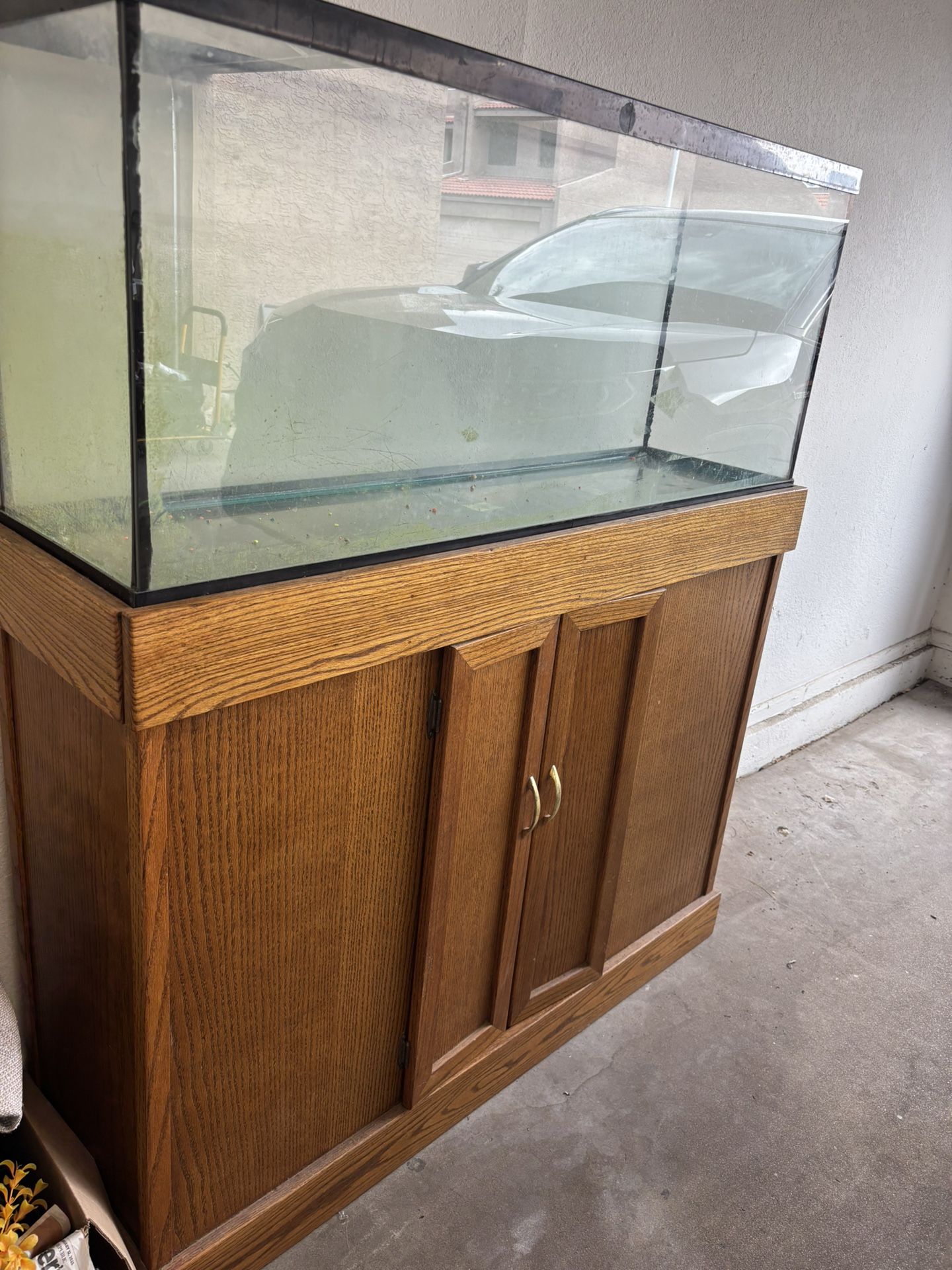 Fish Tank And Fish Tank Stand