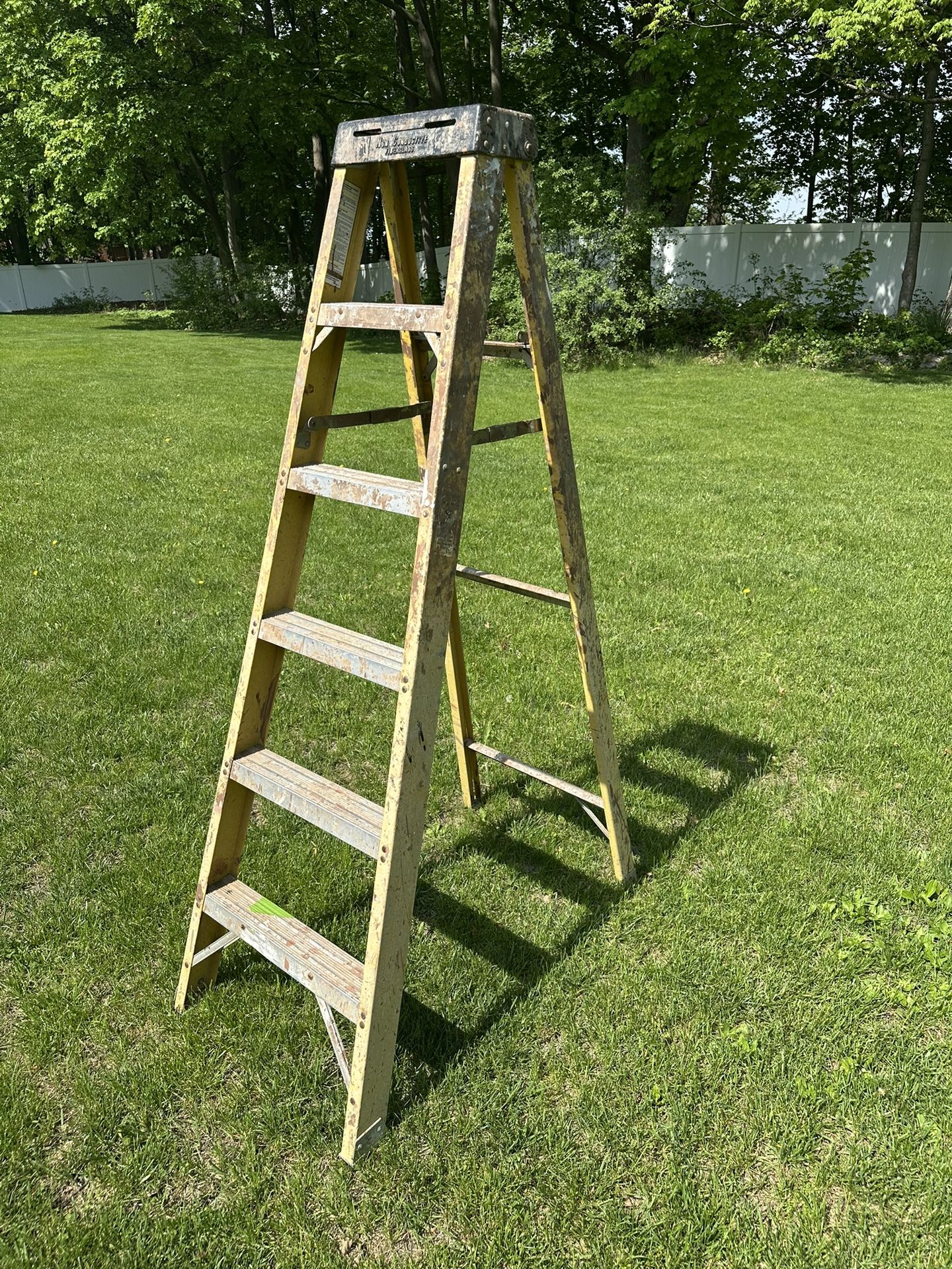 Werner Electro-Master 6' Step Ladder Model 6256