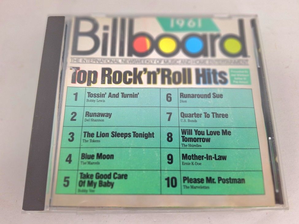 Billboard Top Rock 'n' Roll Hits 1961 CD (1988 First Release)