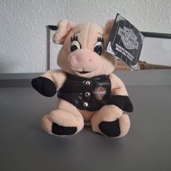1997 Harley Davidson Bean Bag Plush Stuffed Animal “Rachet” With Tags