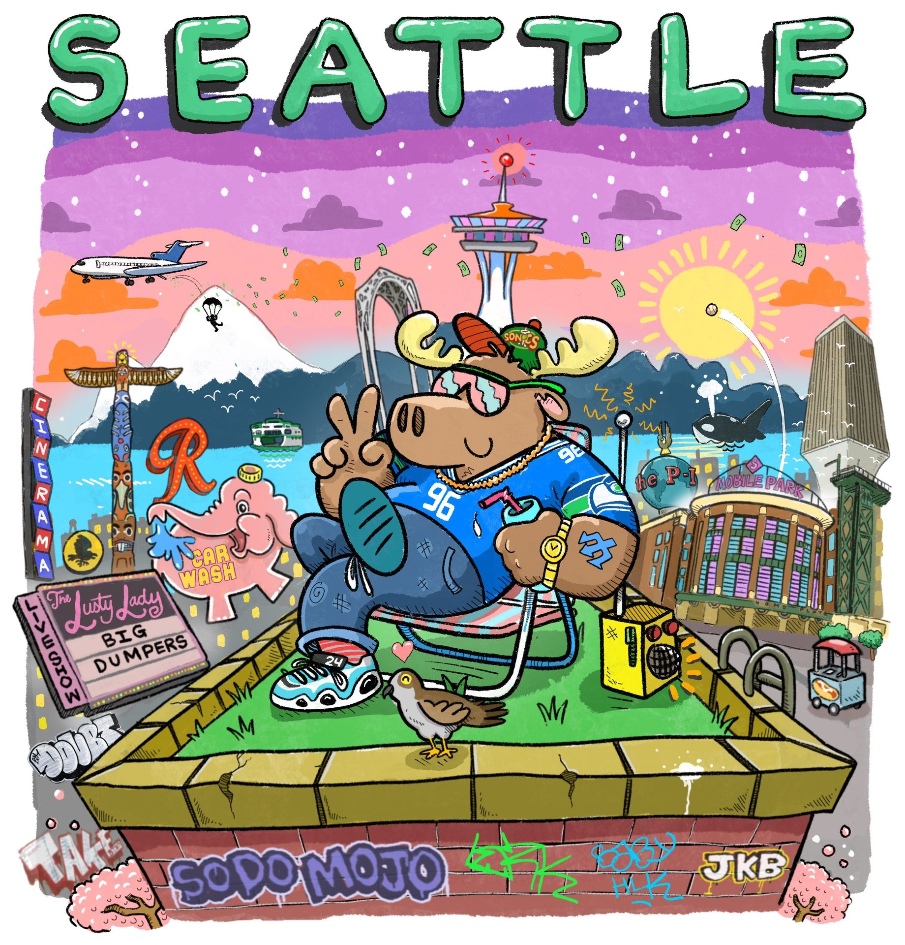 Seattle T-Shirts 
