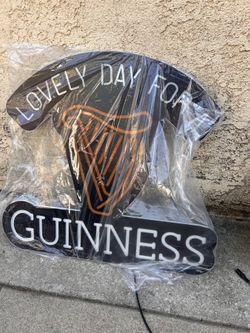 Guinness led neon