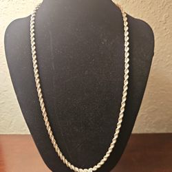 Silver Rope Chain