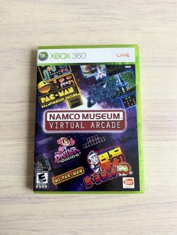 Namco Museum Virtual Arcade Xbox 360 - 34 Games Pac-Man Galaga CIB