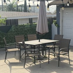 8 Piece Outdoor Patio Set