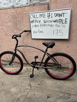 Firmstrong 26" 3-Speed Cruiser Bike