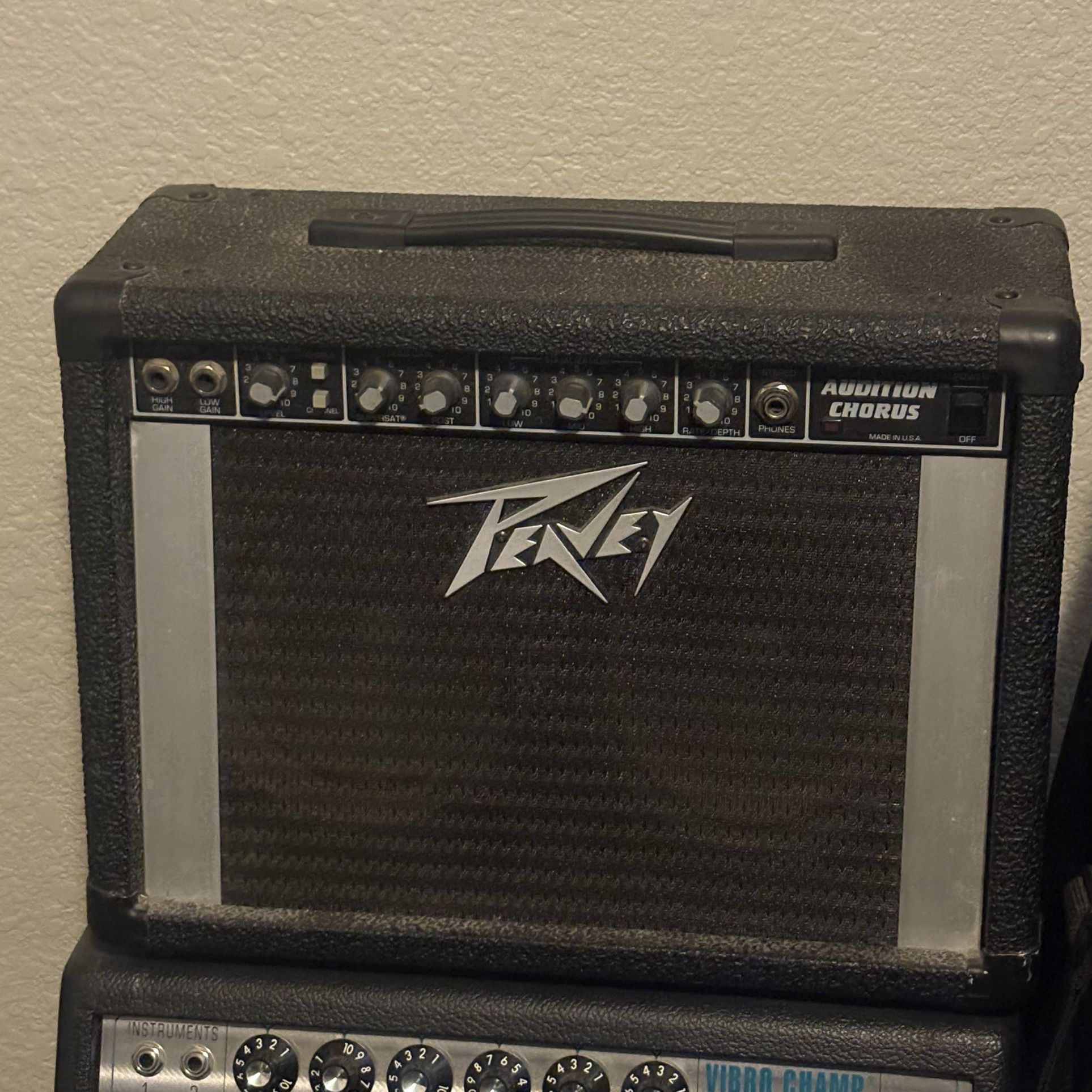 Vintage Made In USA Peavey Audition Chorus Amplifier Electric Guitar