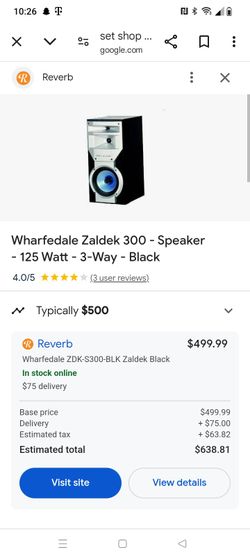 Wharfedale Bookshelf Speakers