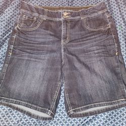 Lane Bryant denim shorts