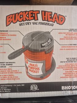 New bucket head wet/dry shop vaccum