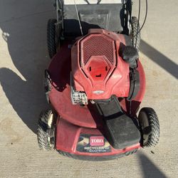 Toro Lawnmower Gas 