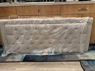 Queen Fabric Headboard