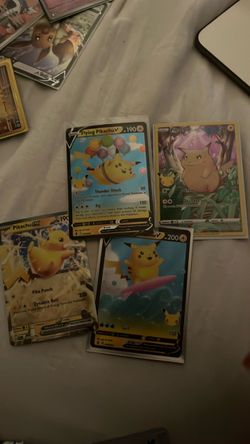 Pokemon Pikachu Cards Bundle!