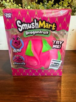 Super rare smush mart dragon fruit squishy