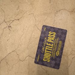 Coachella Weekend 1 Shuttle Pass 