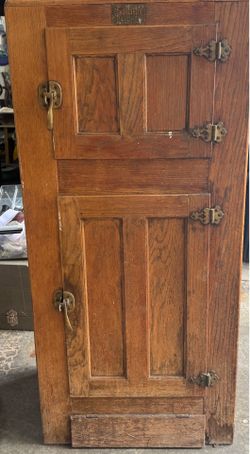 Antique icebox