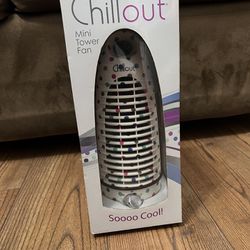 Chill out Mini Tower Fan
