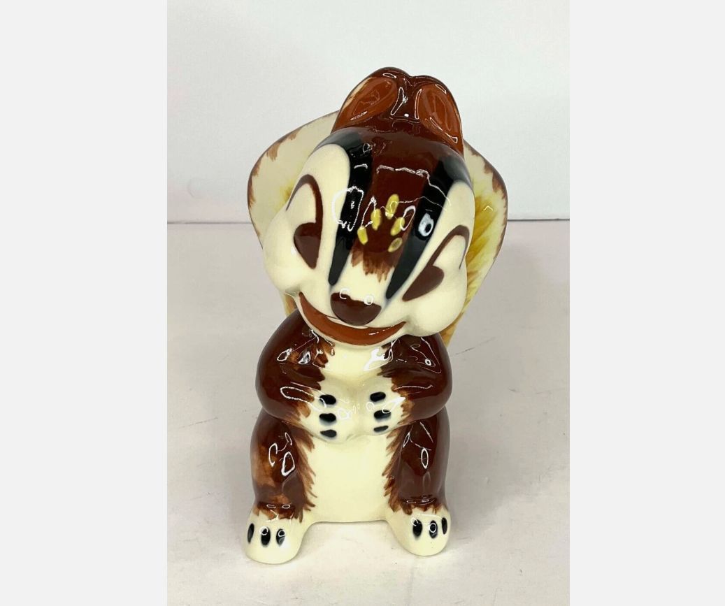 Vintage Nippy Robert Simmons Ceramic Squirrel Chipmunk