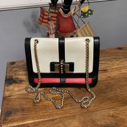 Christian Louboutin Gold Chain Bag