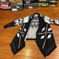 Printed Cardigan 