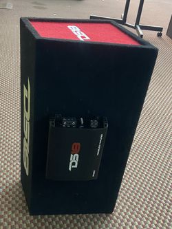 Ds18 2x10” Car Subwoofer With Amp 