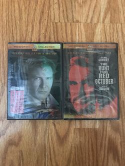 Jack Ryan DVDs Clear & Red October