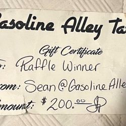 $200 Tattoo Gift Certificate for $150 OBO