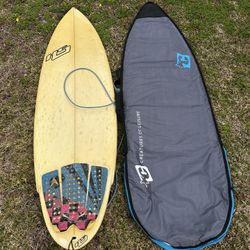 5’6” Haydenshapes Shred Sled Surfboard