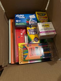 Back to school supplies