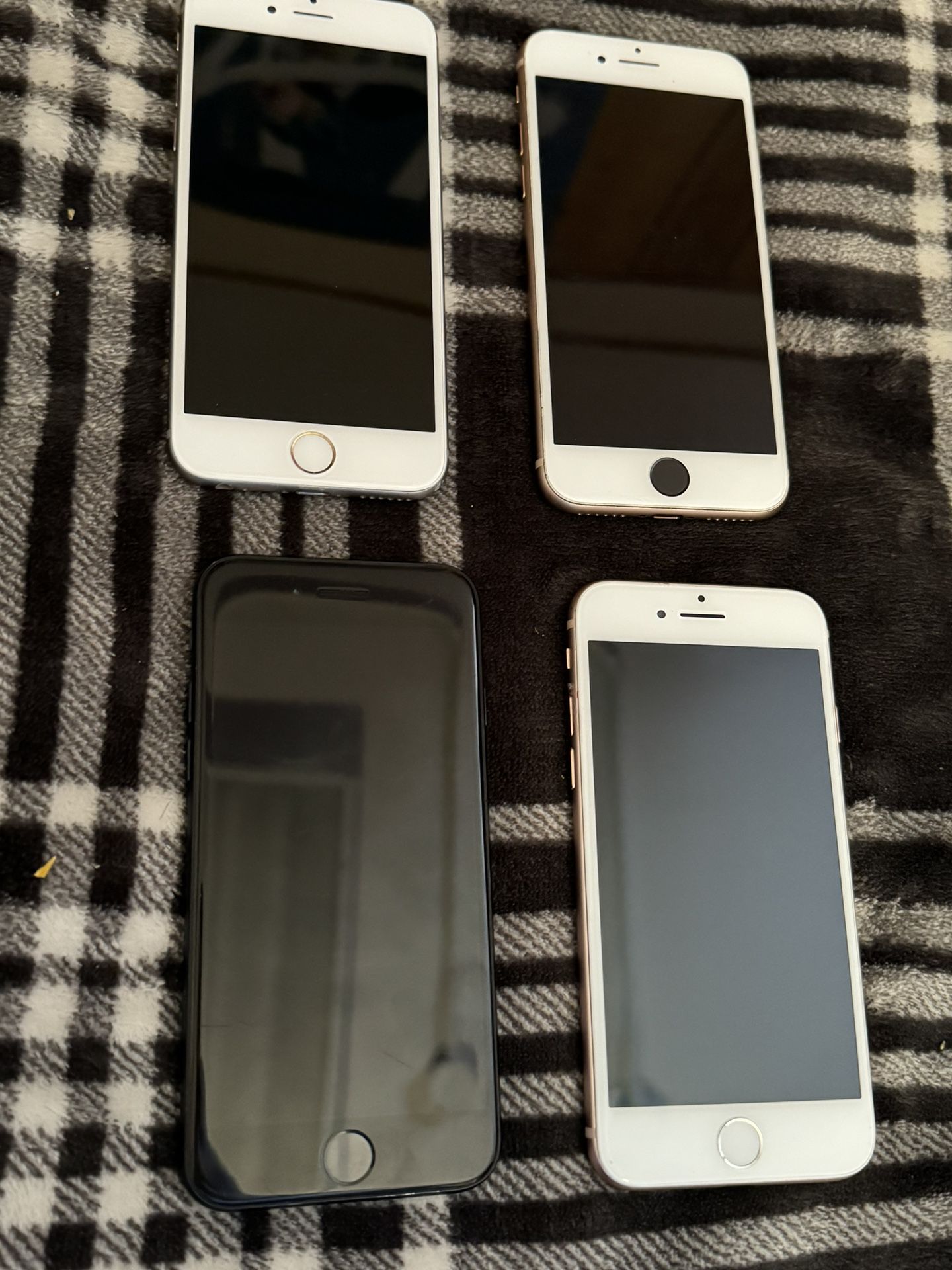 iphones 8 & 6 unlocked