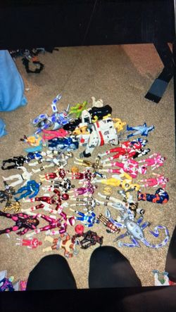 Vintage power ranger toys