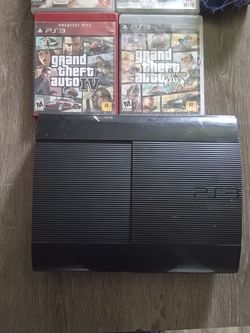 Sony PlayStation 3 Super Slim Console with Games