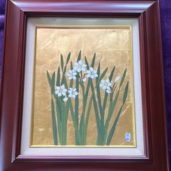 Elegant Japanese floral art from the Showa period