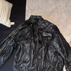 Vintage Bally Leather Jacket (check Description)