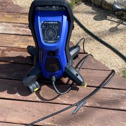 1800W Electric Pressure Washer (≈2000 PSI) w/ Foam Cannon & 4 Nozzles