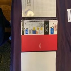 Back to School Bundle - 5-Subject Notebook, Graph Paper, Printer Paper, & Scientific Calculator