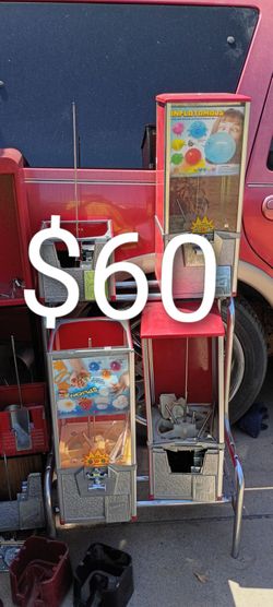 Coin-Operated Toy Vending Machines Lot