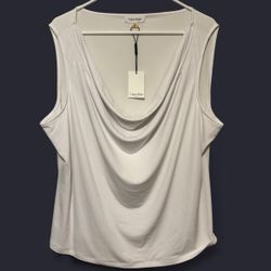 Calvin Klein Sleeveless Top White