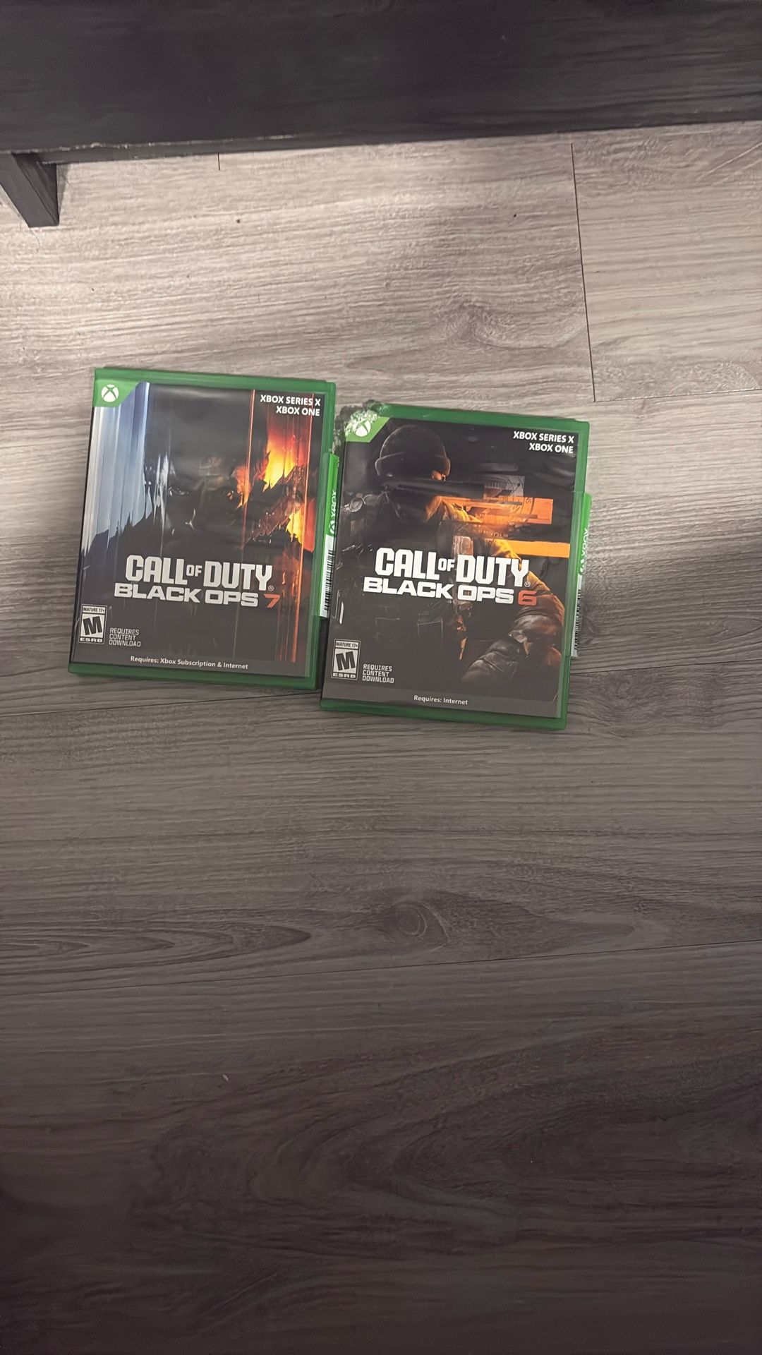 Call If Duty Black Ops 6&7. 