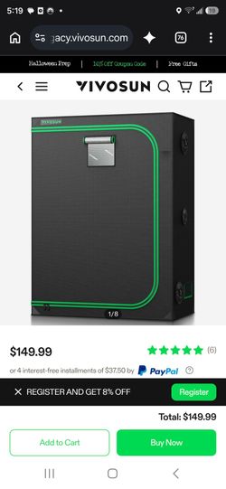 Grow tent