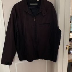 Men’s Sz Lg Black Jacket 
