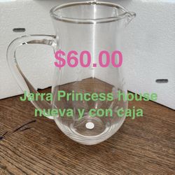 Jarra Para Agua 👉 princess house todo nuevo y con caja 📦
