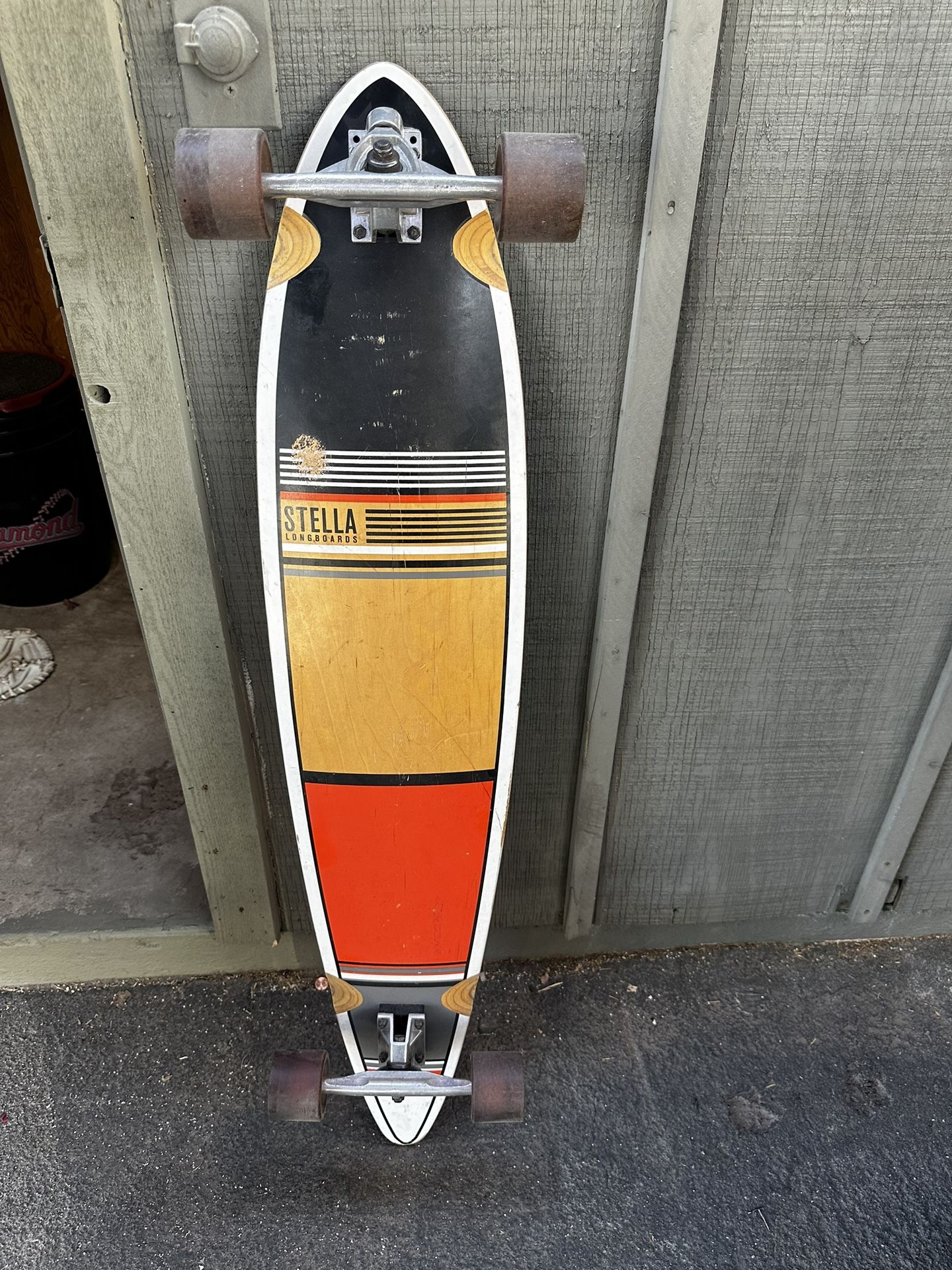 Longboard and Skateboard