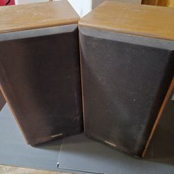 TECHNICS Vintage 3 Way  FLOOR Speakers